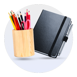 کتاب، لوازم تحریر و هنر